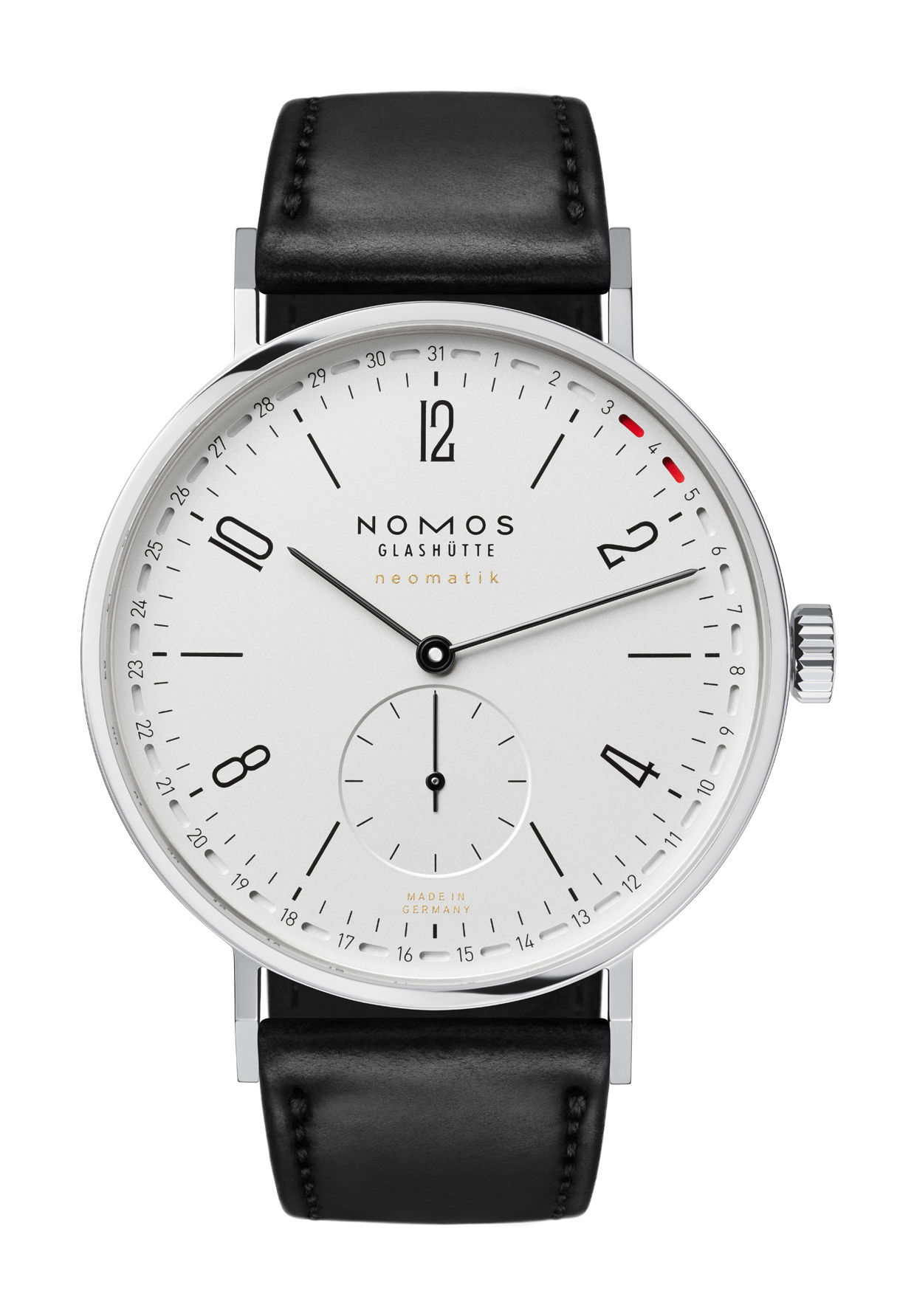 Nomos Glashütte Tangente neomatik 41 Update luxury timepiece - detailed view