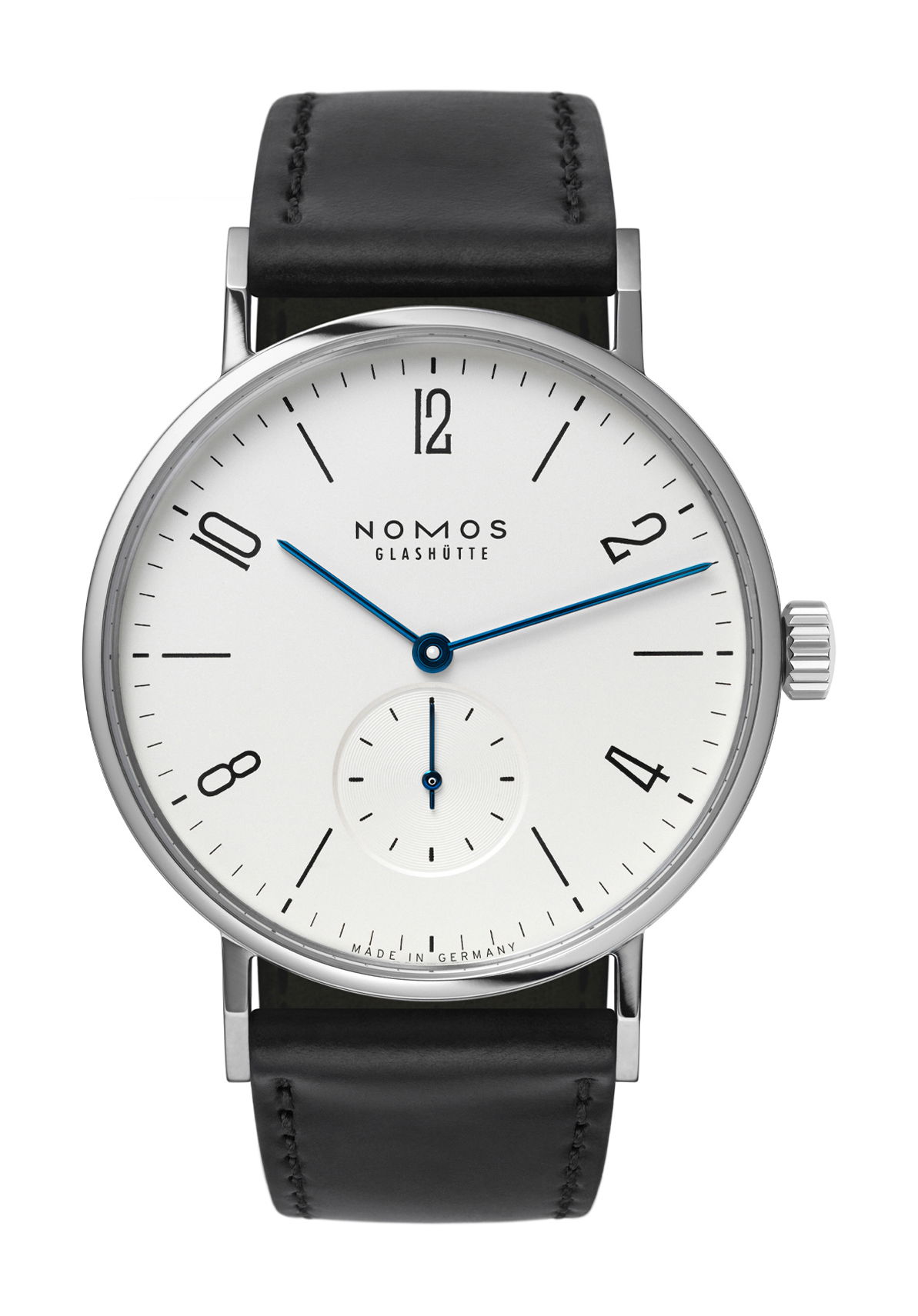 Nomos Glashütte Tangomat luxury timepiece - detailed view