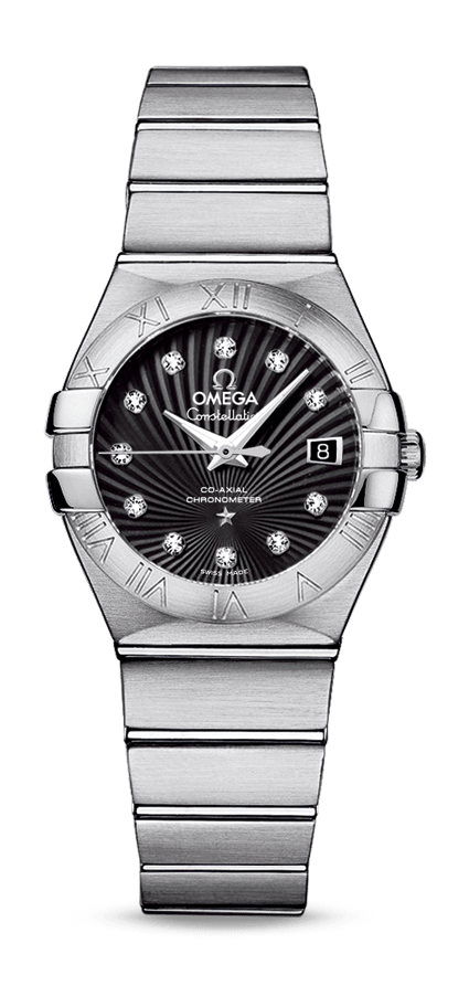 Omega Constellation luxury timepiece - detailed view