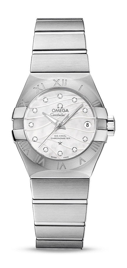 Omega Constellation luxury timepiece - detailed view