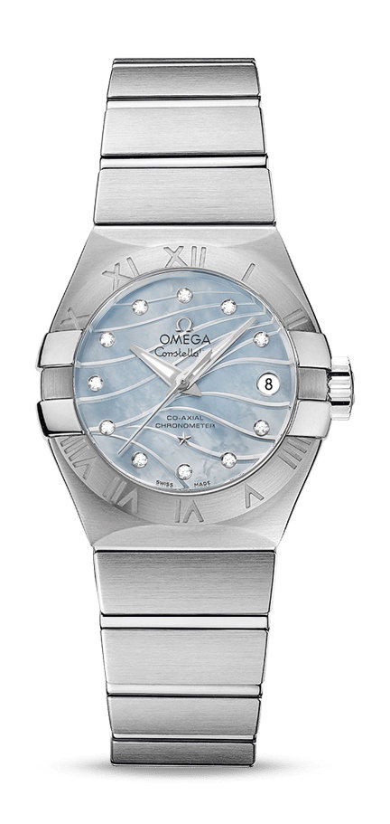 Omega Constellation luxury timepiece - detailed view