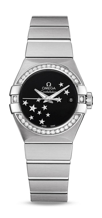Omega Constellation luxury timepiece - detailed view