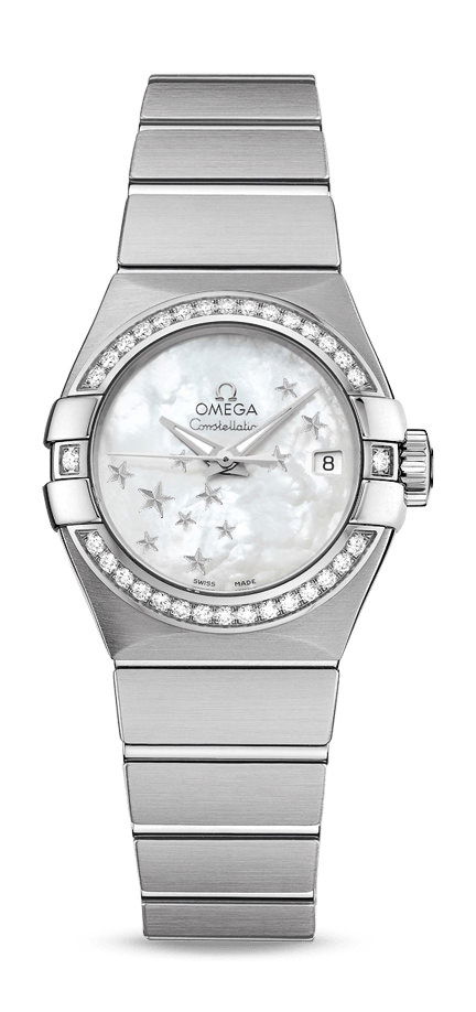 Omega Constellation luxury timepiece - detailed view