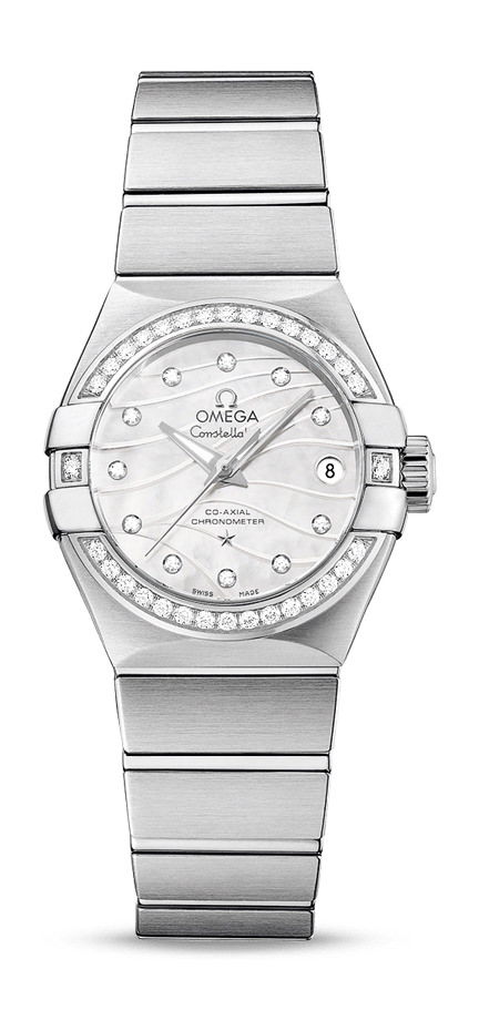 Omega Constellation luxury timepiece - detailed view