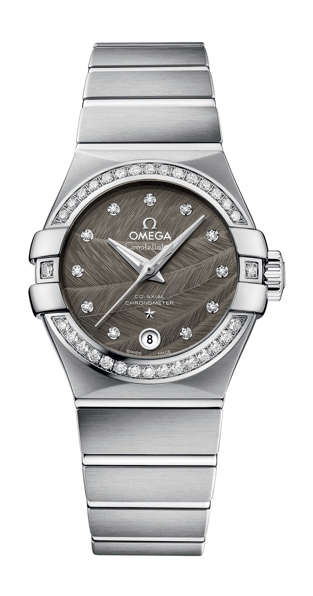 Omega Constellation luxury timepiece - detailed view