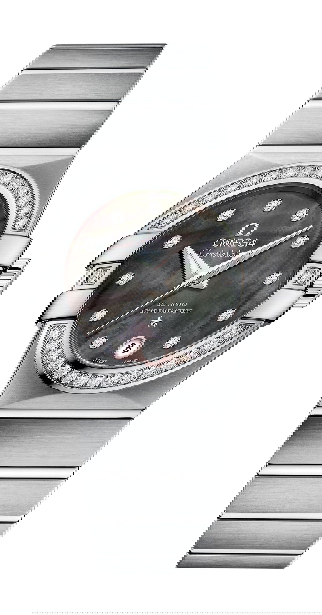 Omega Constellation luxury timepiece - detailed view