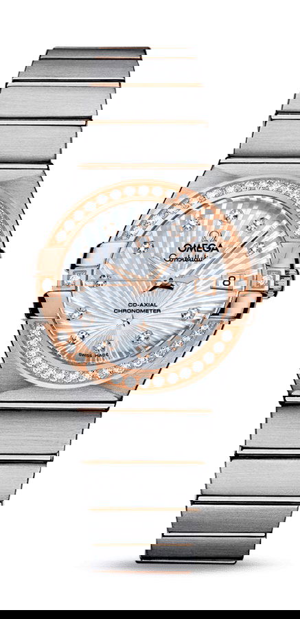 Omega Constellation luxury timepiece - detailed view