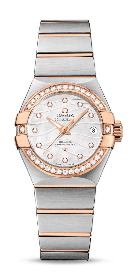 Omega Constellation luxury timepiece - detailed view