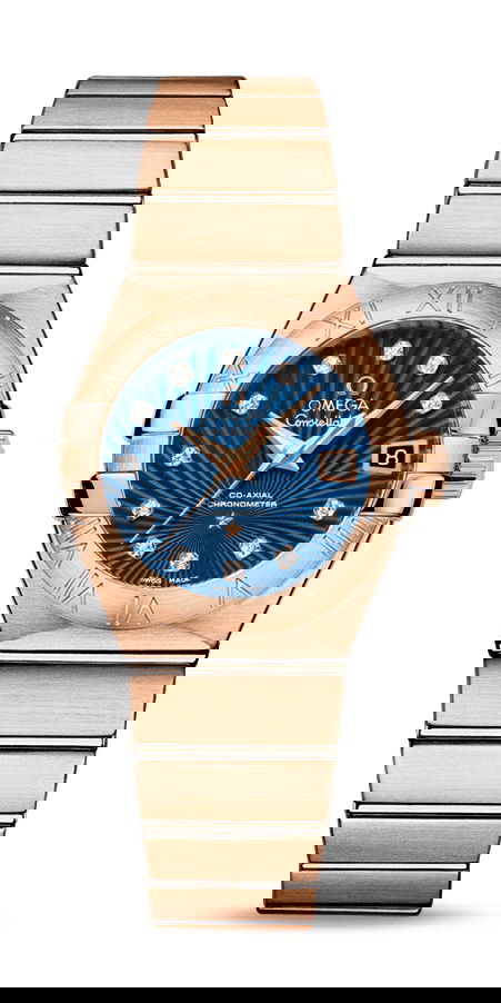 Omega Constellation luxury timepiece - detailed view