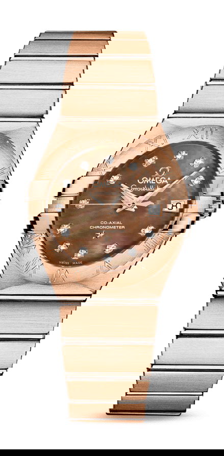 Omega Constellation luxury timepiece - detailed view
