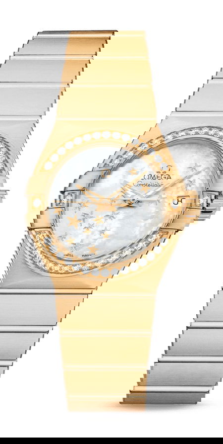 Omega Constellation luxury timepiece - detailed view