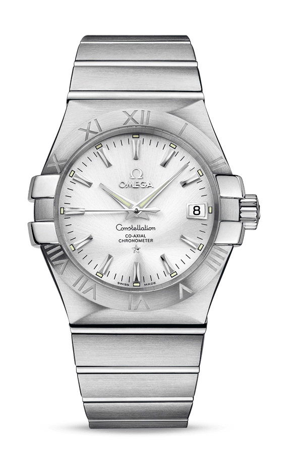 Omega Constellation luxury timepiece - detailed view
