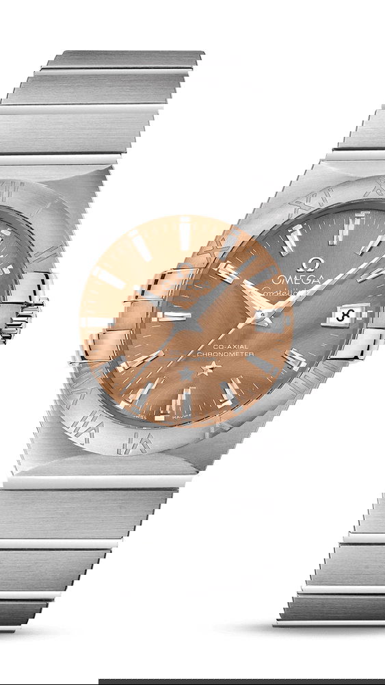 Omega Constellation luxury timepiece - detailed view