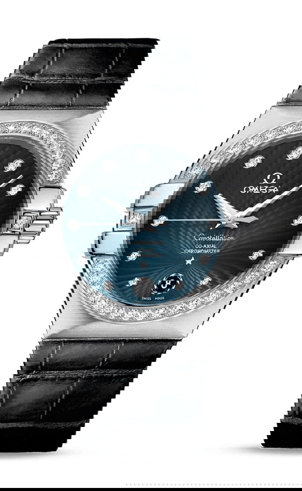 Omega Constellation luxury timepiece - detailed view