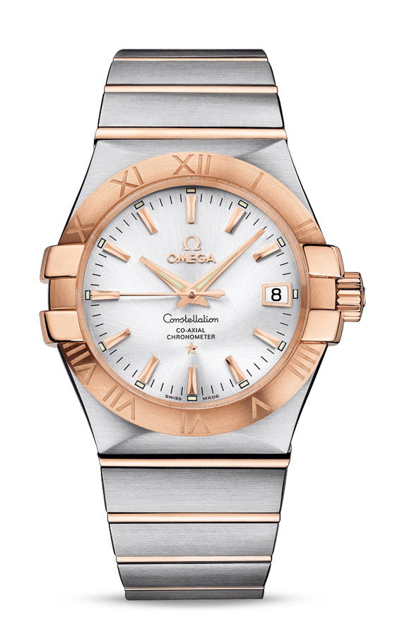 Omega Constellation luxury timepiece - detailed view