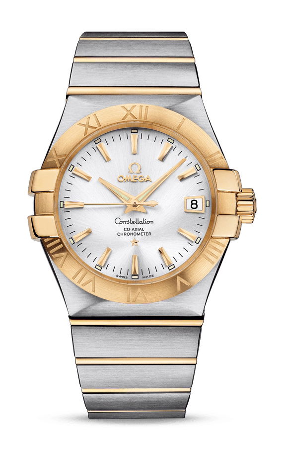 Omega Constellation luxury timepiece - detailed view
