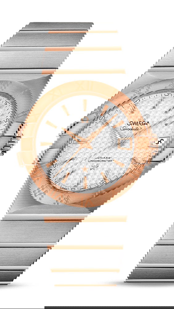 Omega Constellation luxury timepiece - detailed view
