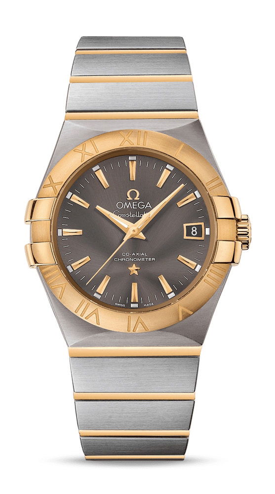 Omega Constellation luxury timepiece - detailed view