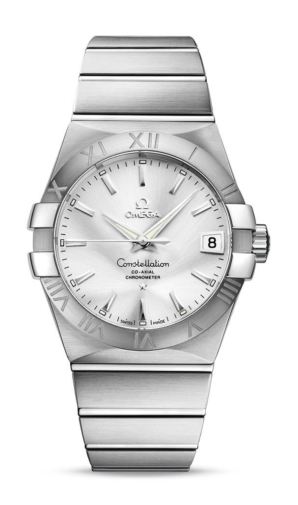 Omega Constellation luxury timepiece - detailed view
