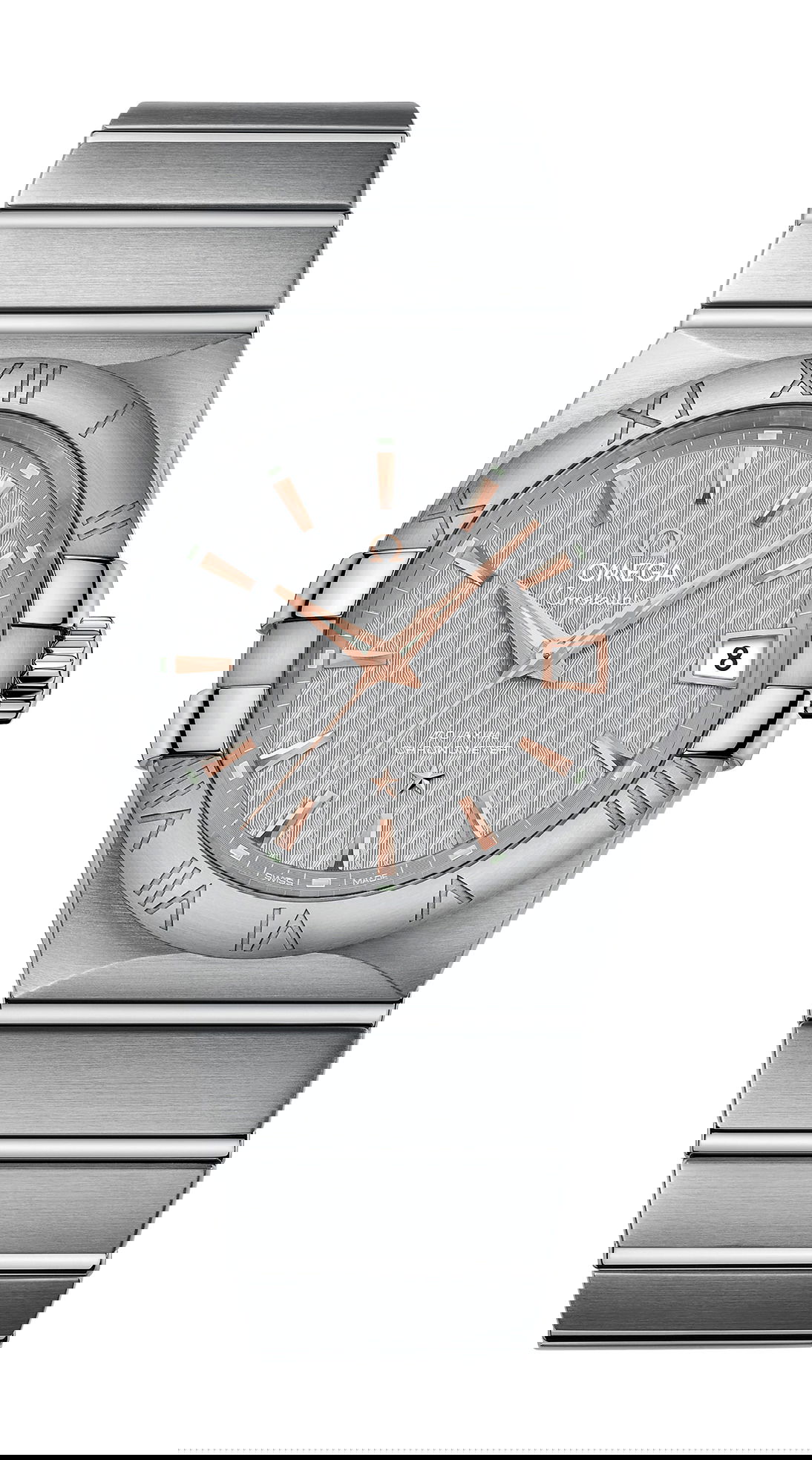 Omega Constellation luxury timepiece - detailed view