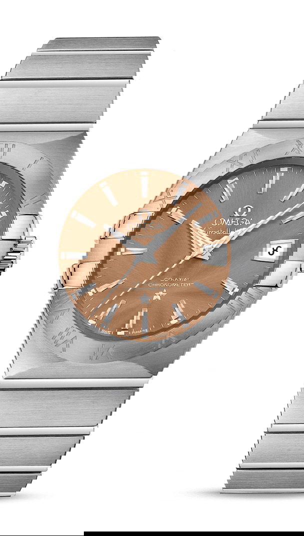 Omega Constellation luxury timepiece - detailed view