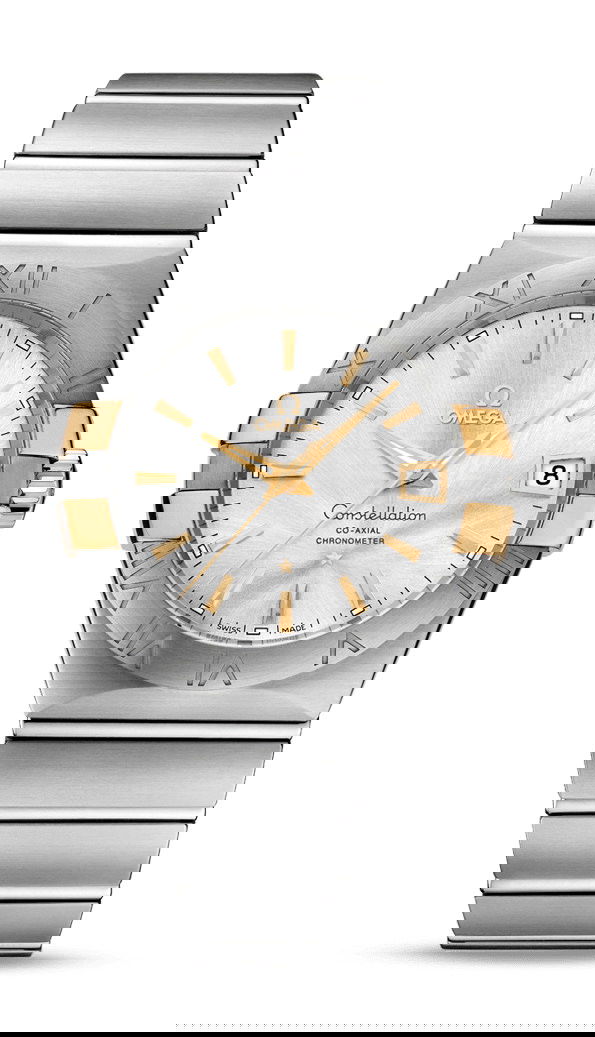 Omega Constellation luxury timepiece - detailed view