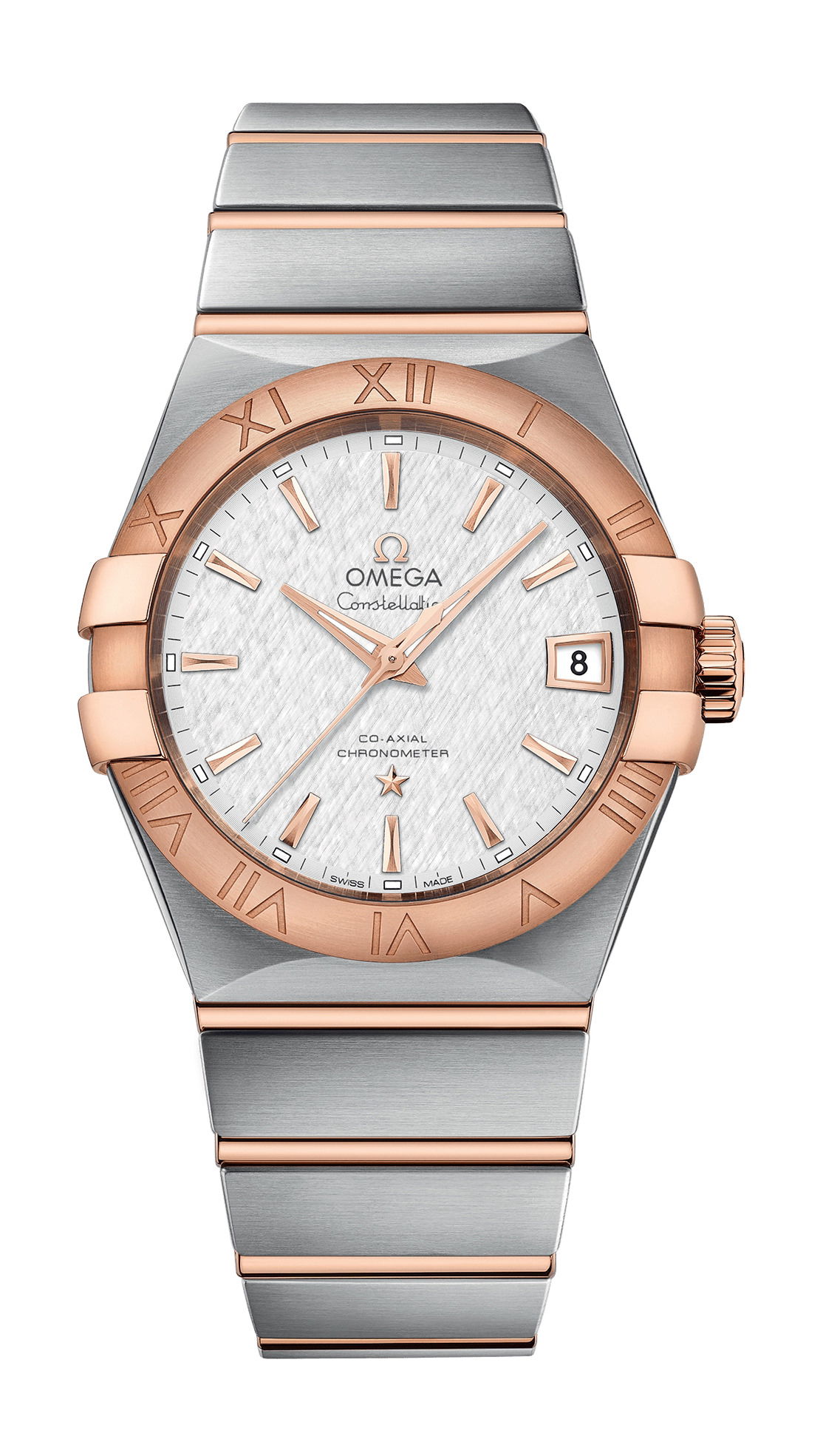 Omega Constellation luxury timepiece - detailed view