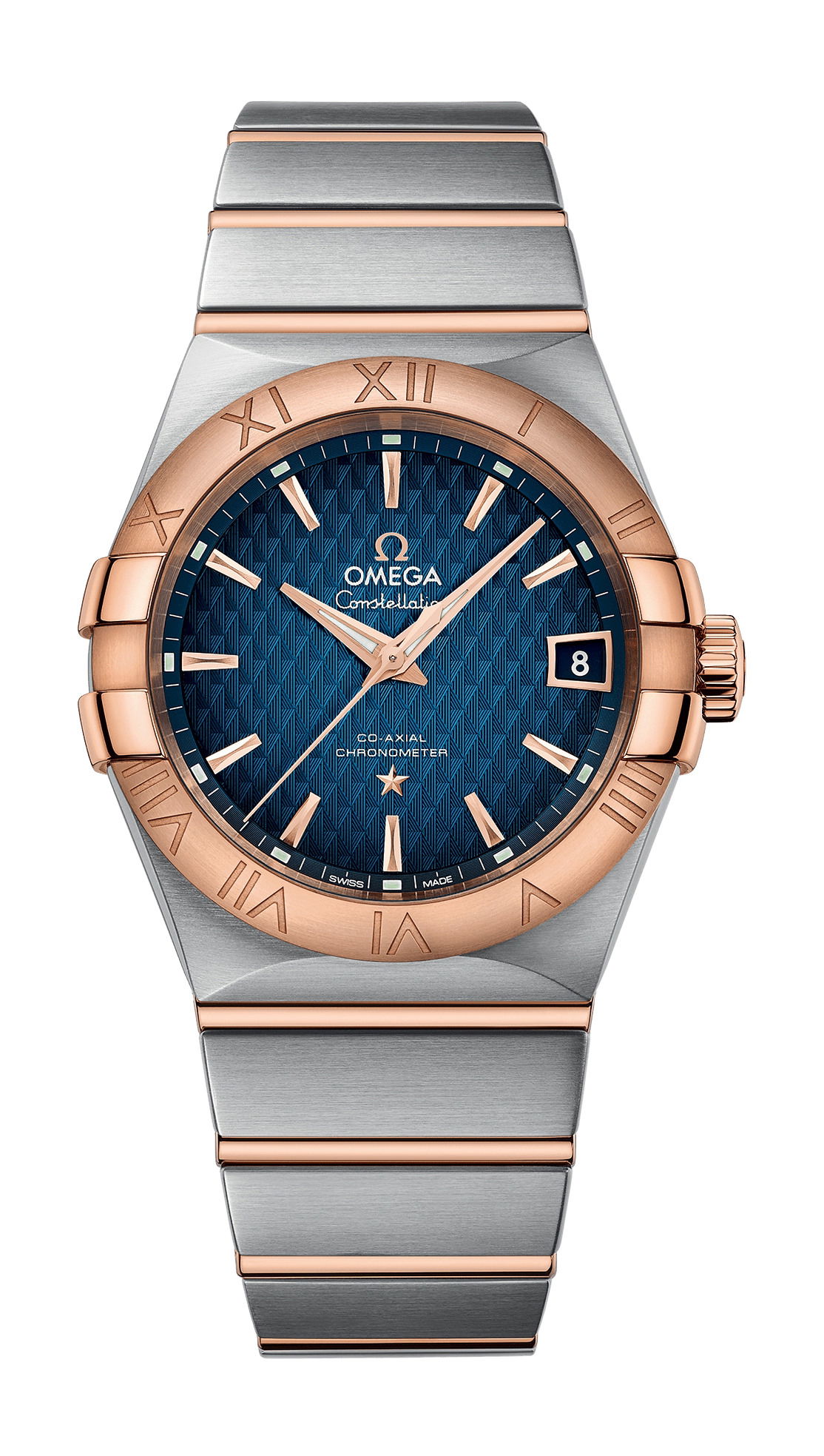 Omega Constellation luxury timepiece - detailed view