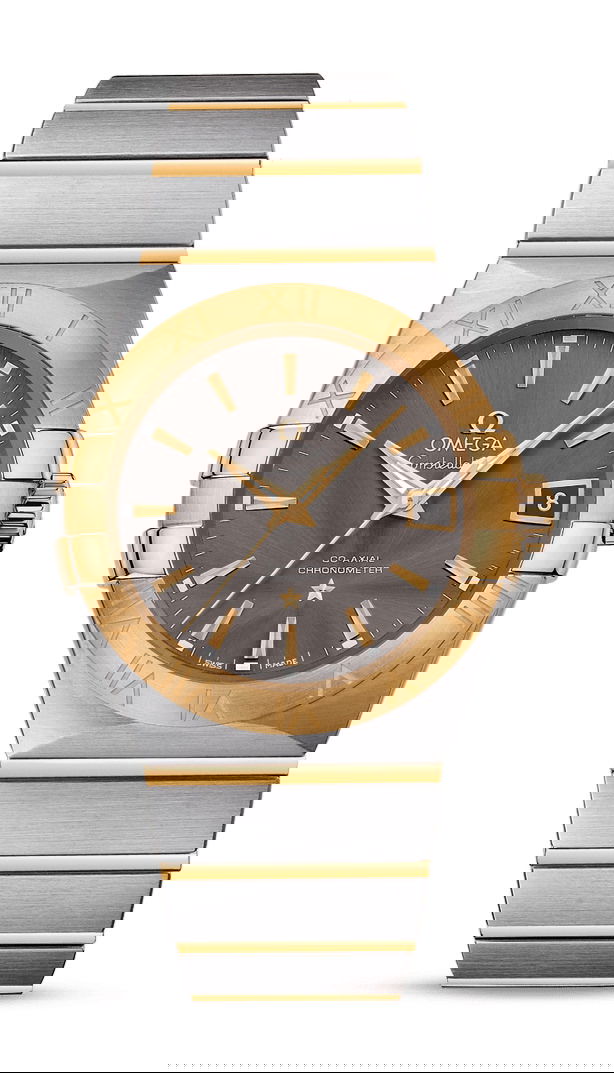 Omega Constellation luxury timepiece - detailed view