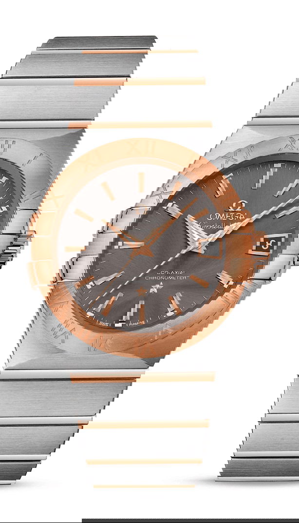 Omega Constellation luxury timepiece - detailed view