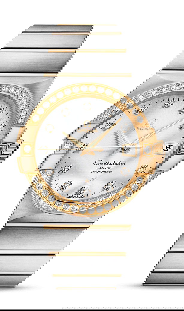Omega Constellation luxury timepiece - detailed view