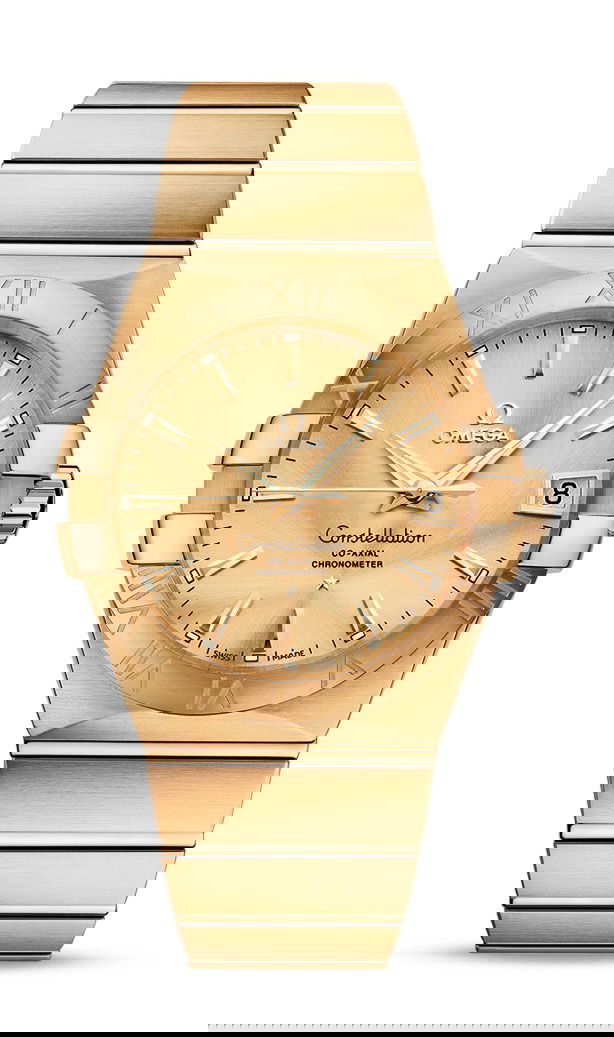 Omega Constellation luxury timepiece - detailed view