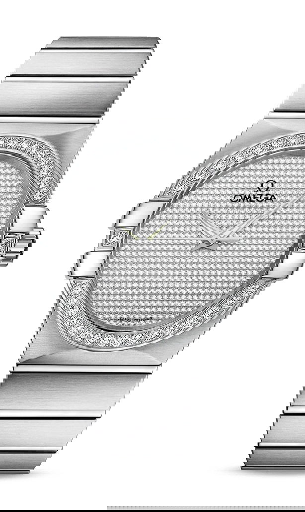 Omega Constellation luxury timepiece - detailed view
