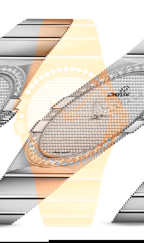 Omega Constellation luxury timepiece - detailed view