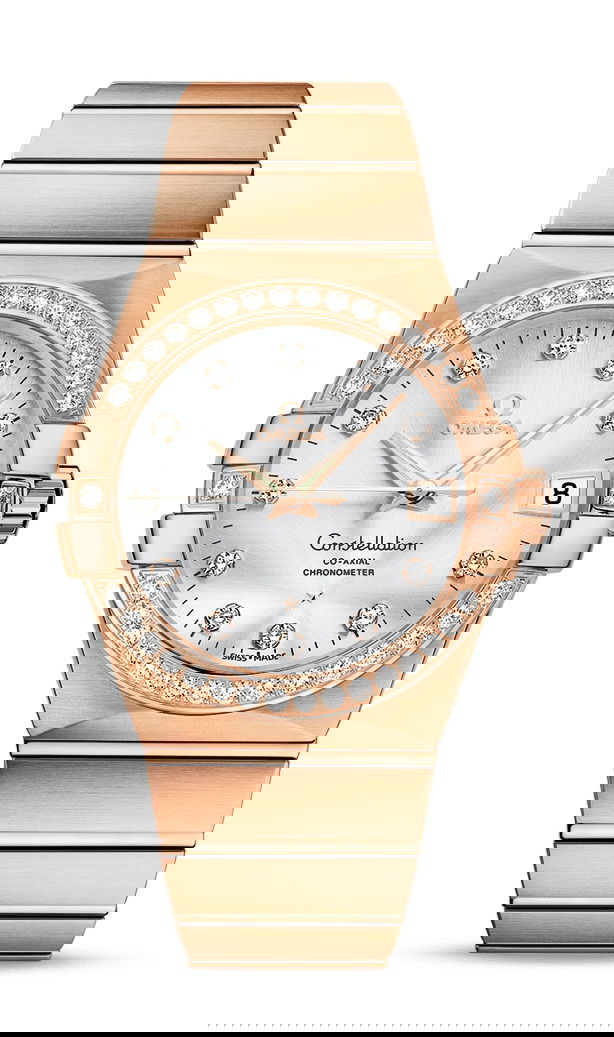 Omega Constellation luxury timepiece - detailed view