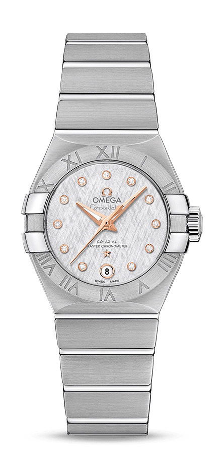 Omega Constellation luxury timepiece - detailed view