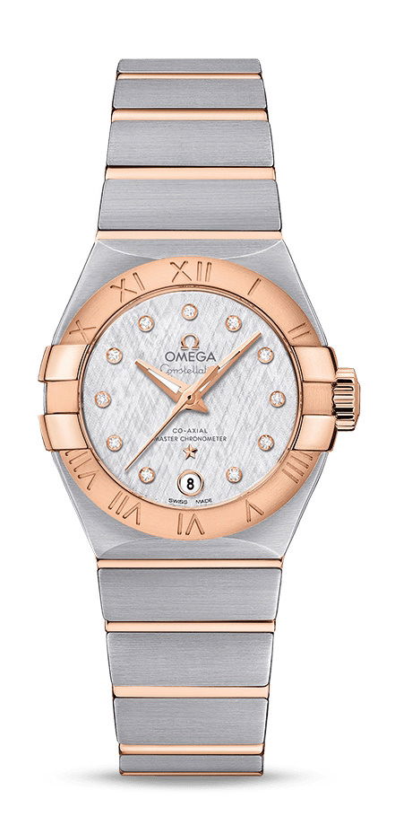 Omega Constellation luxury timepiece - detailed view