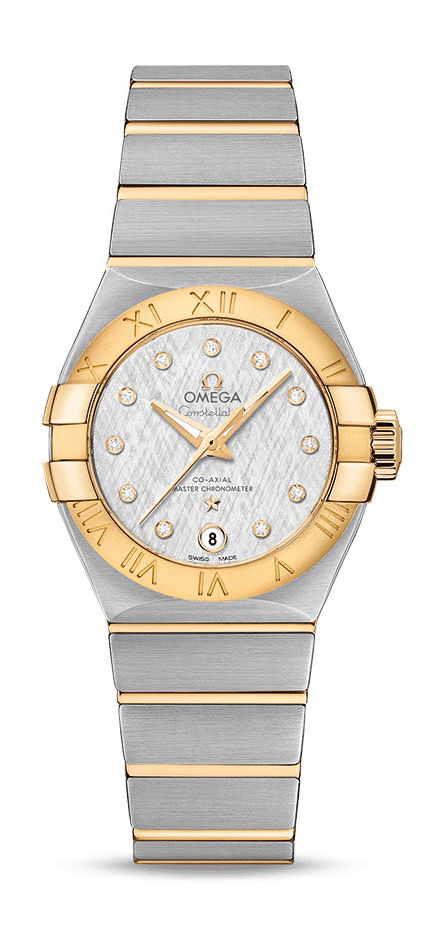 Omega Constellation luxury timepiece - detailed view