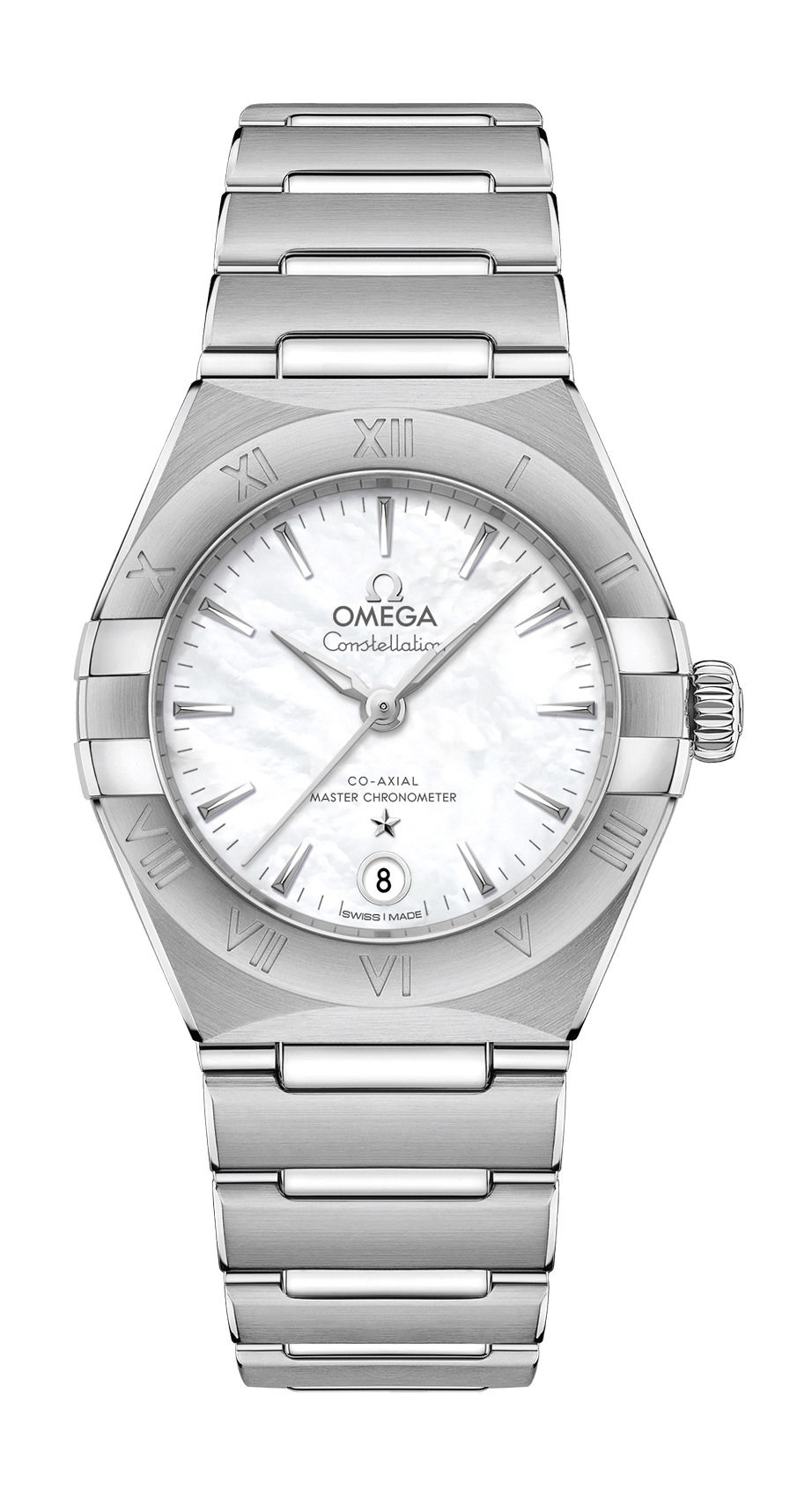 Omega Constellation luxury timepiece - detailed view