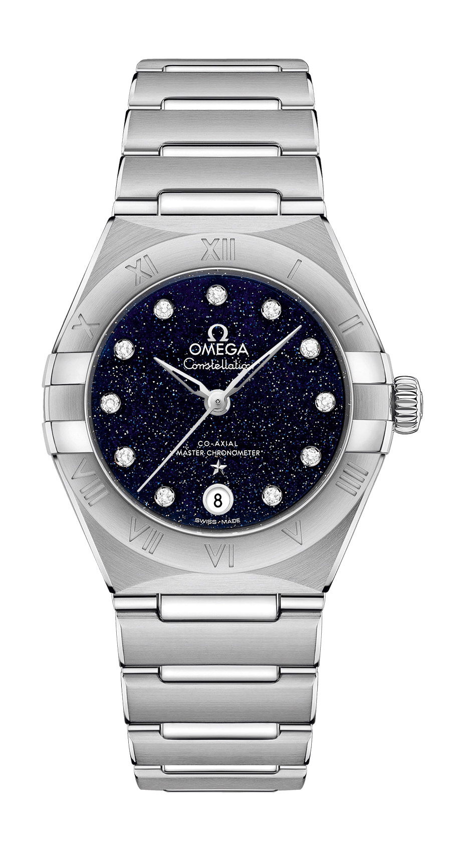 Omega Constellation luxury timepiece - detailed view