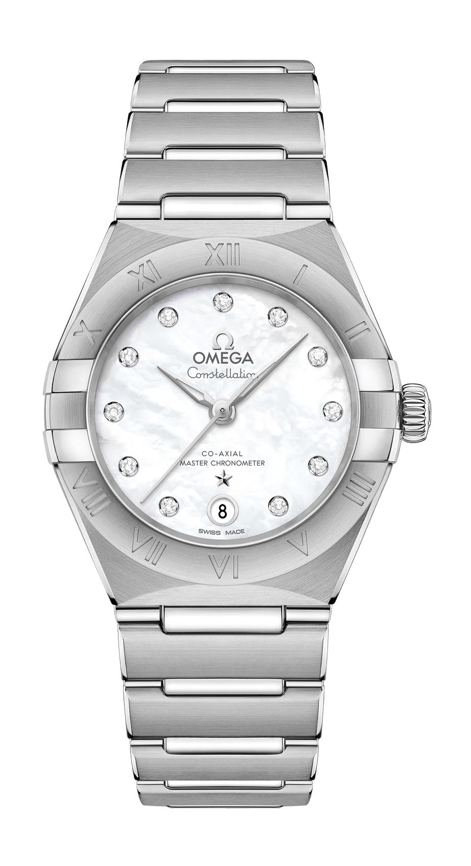 Omega Constellation luxury timepiece - detailed view
