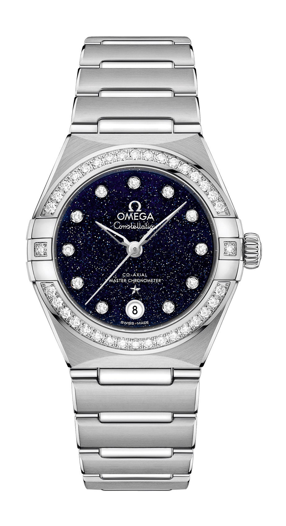 Omega Constellation luxury timepiece - detailed view