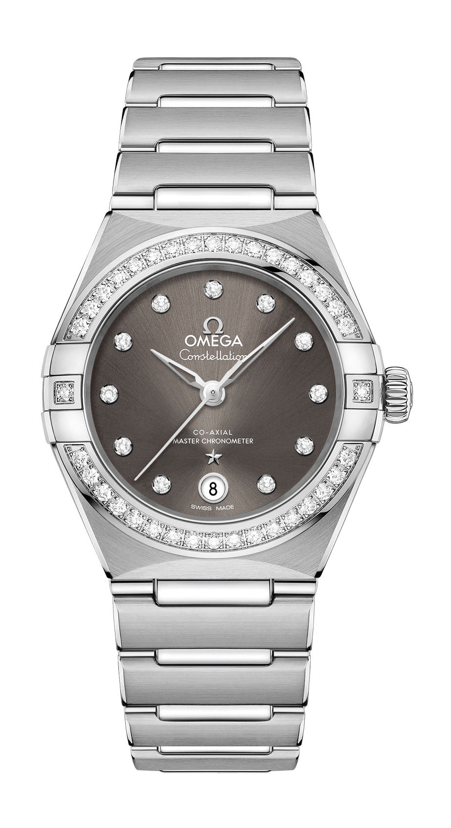 Omega Constellation luxury timepiece - detailed view
