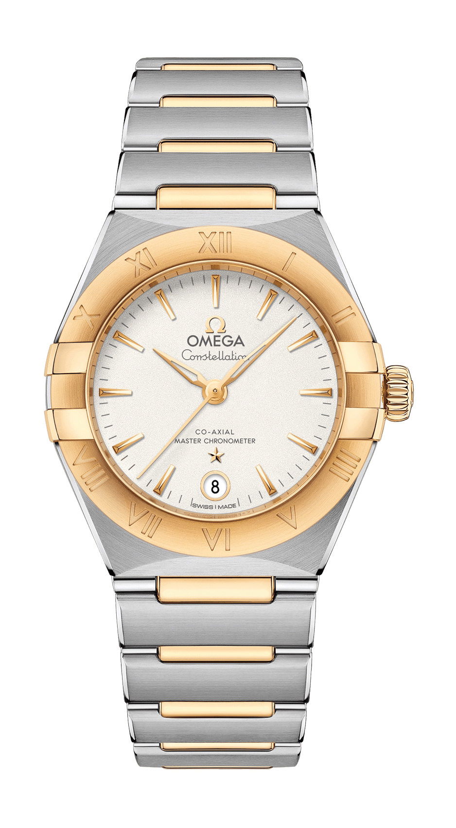 Omega Constellation luxury timepiece - detailed view