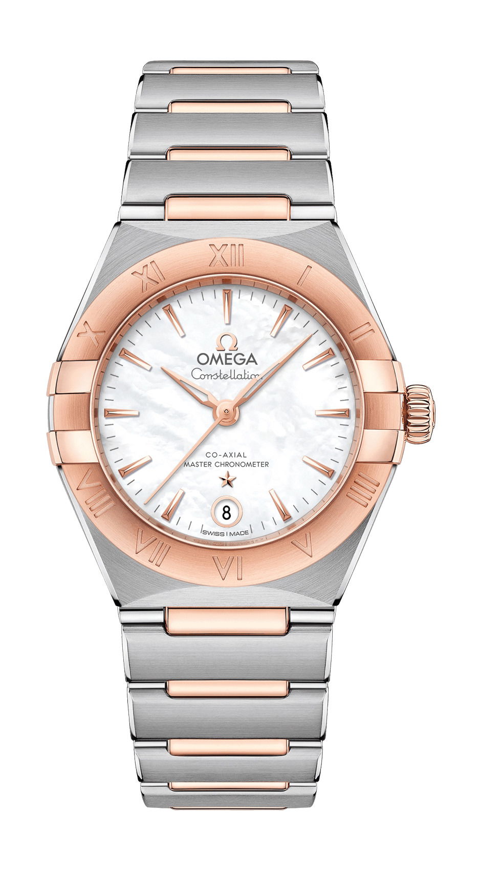 Omega Constellation luxury timepiece - detailed view