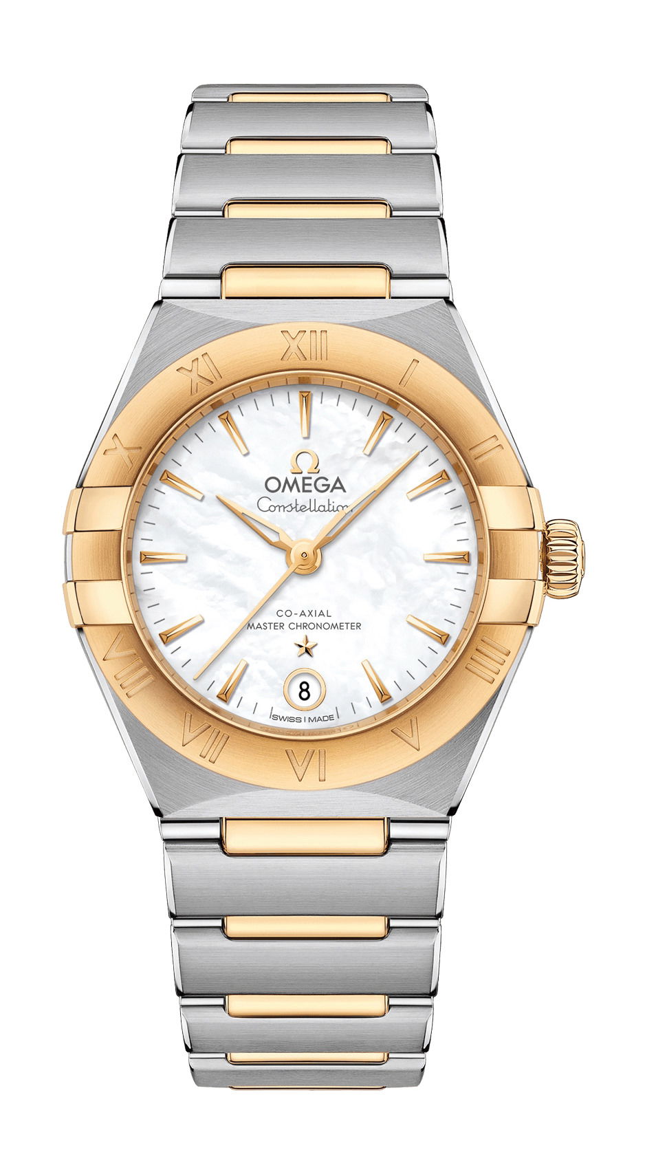 Omega Constellation luxury timepiece - detailed view