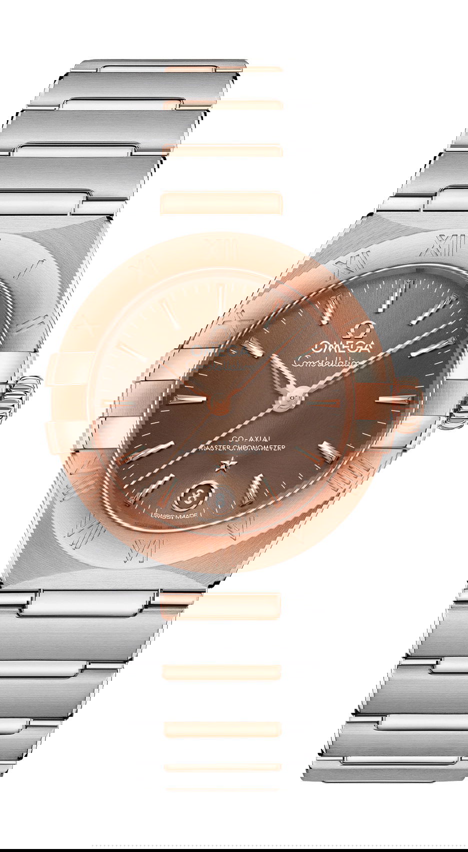Omega Constellation luxury timepiece - detailed view