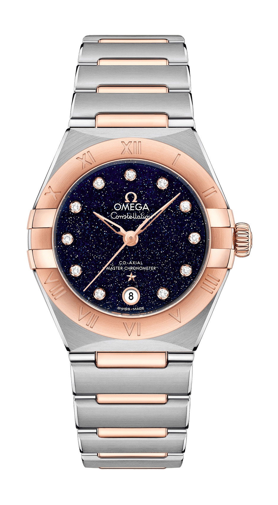 Omega Constellation luxury timepiece - detailed view
