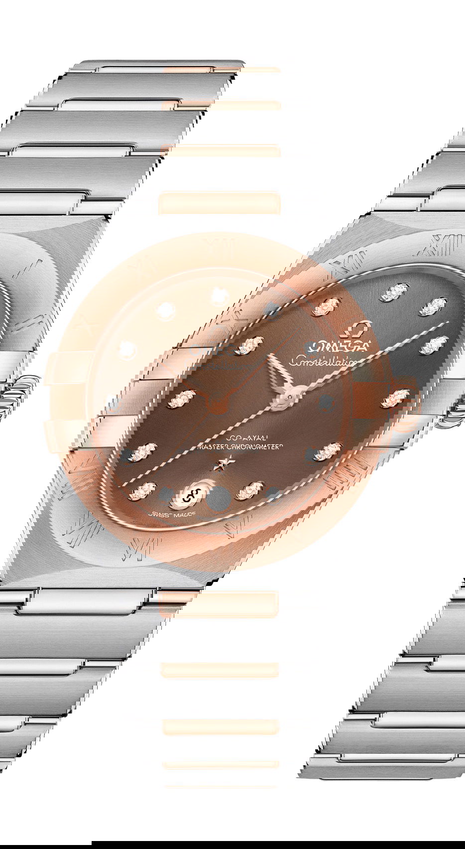 Omega Constellation luxury timepiece - detailed view