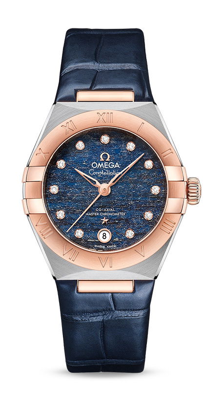 Omega Constellation luxury timepiece - detailed view